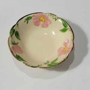 Franciscan Desert Rose Coupe Sauce Bowl 5 7/8" Made In The USA